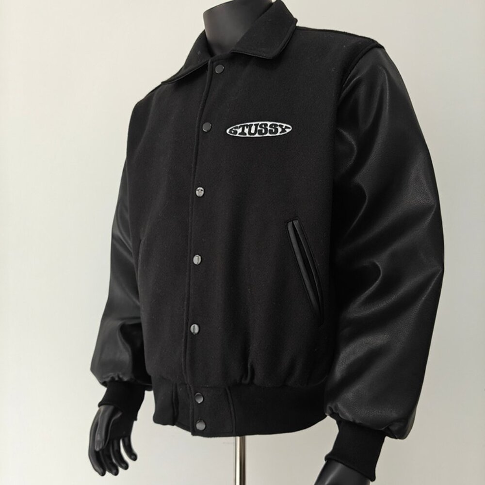 Stussy Embroidered Patchwork Jacket - image 2